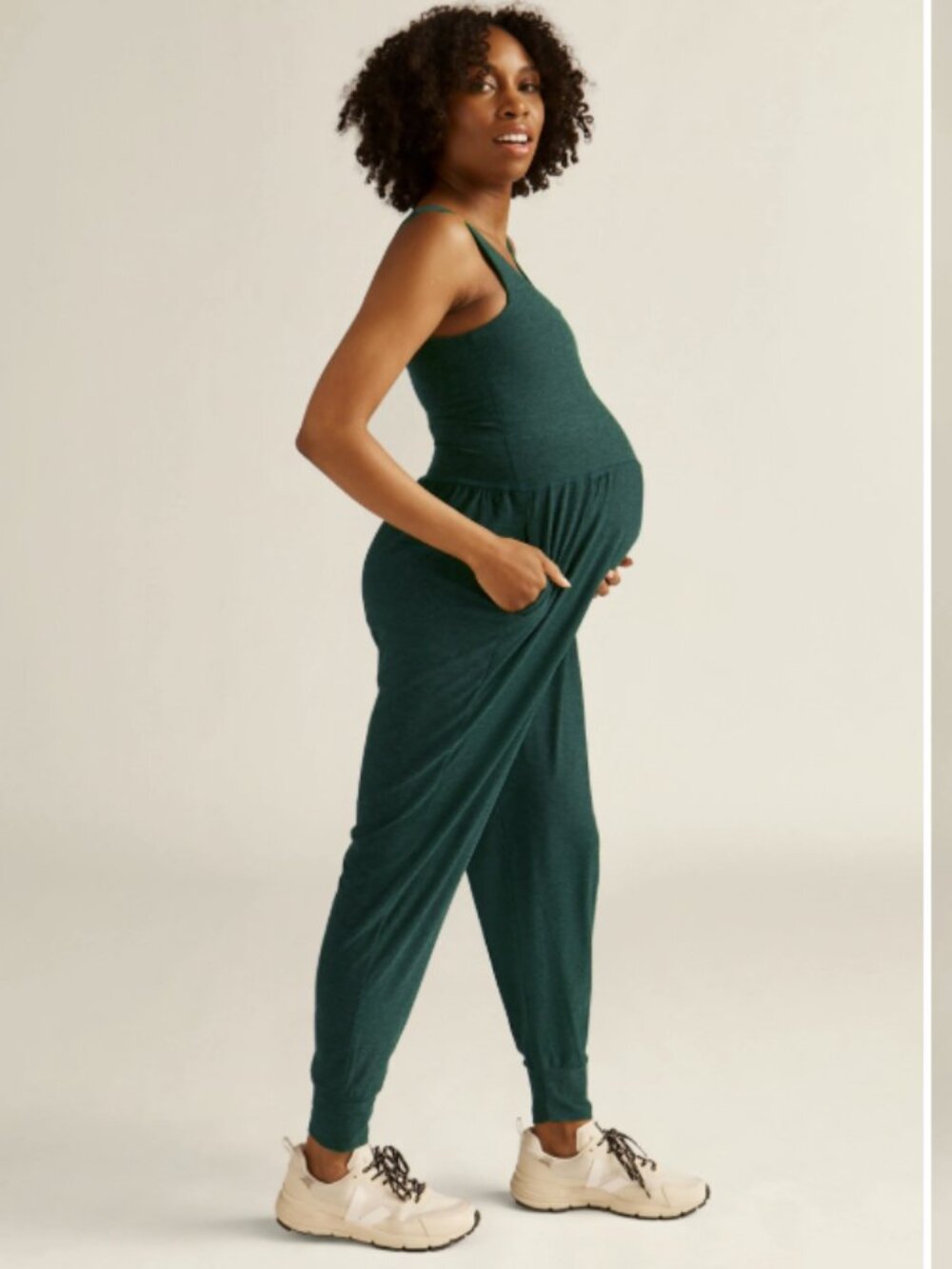 NWT Beyond Yoga Spacedye™ Grow In Comfort Maternity Jumpsuit, size small
